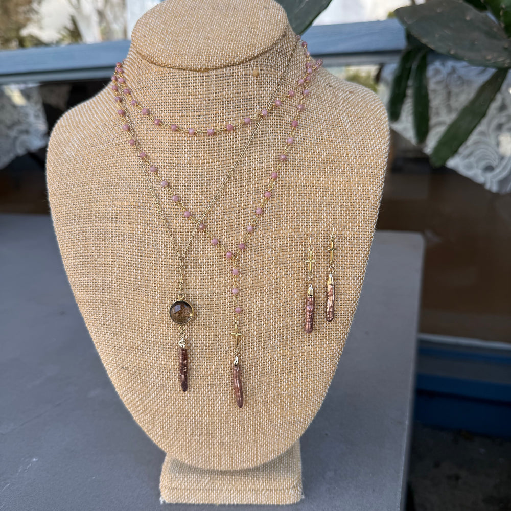 Pink Opal Basilica Set