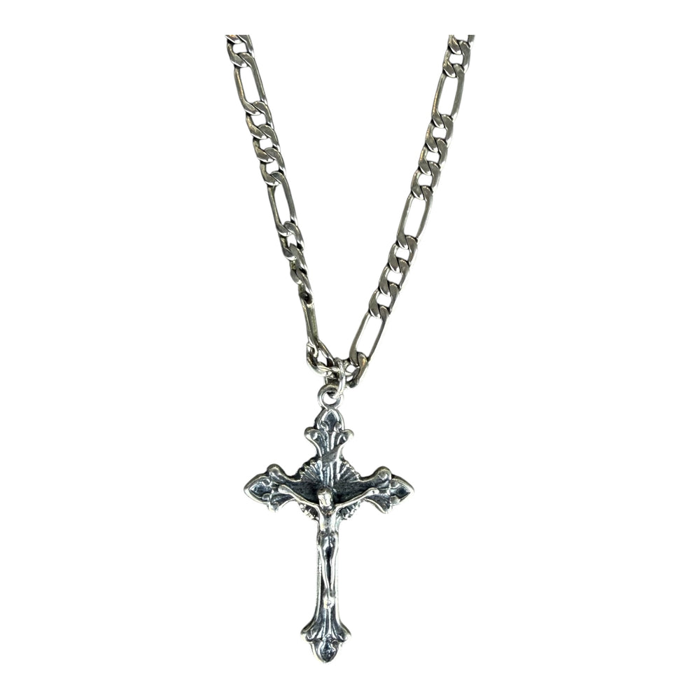 Sebastian Sterling Necklace with Crucifix