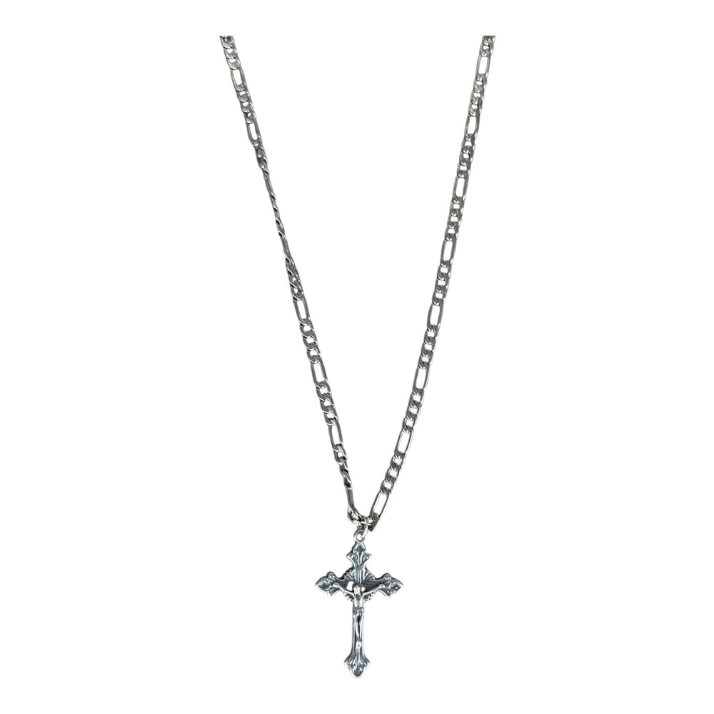 Sebastian Sterling Necklace with Crucifix