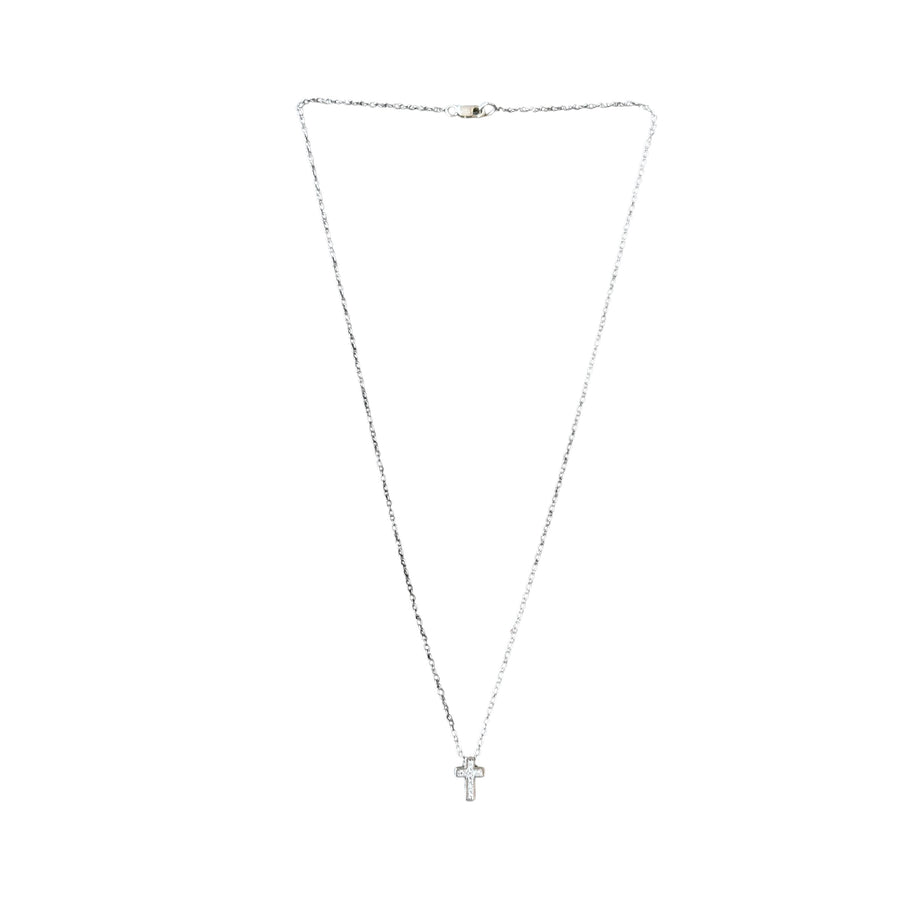 Silvia Mini Cross Necklace