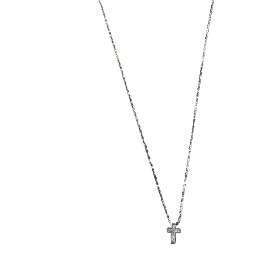 Collar Silvia Mini con Cruz