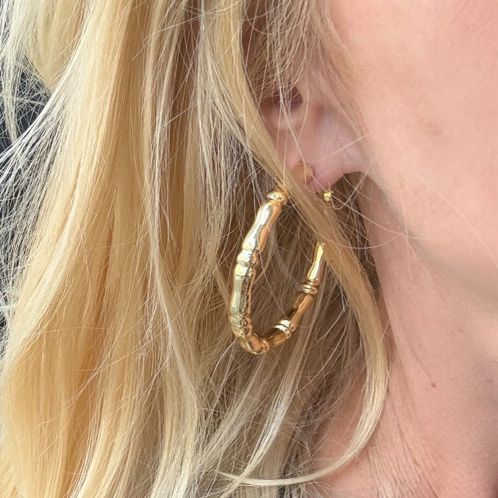 Sofia Gold Hoops