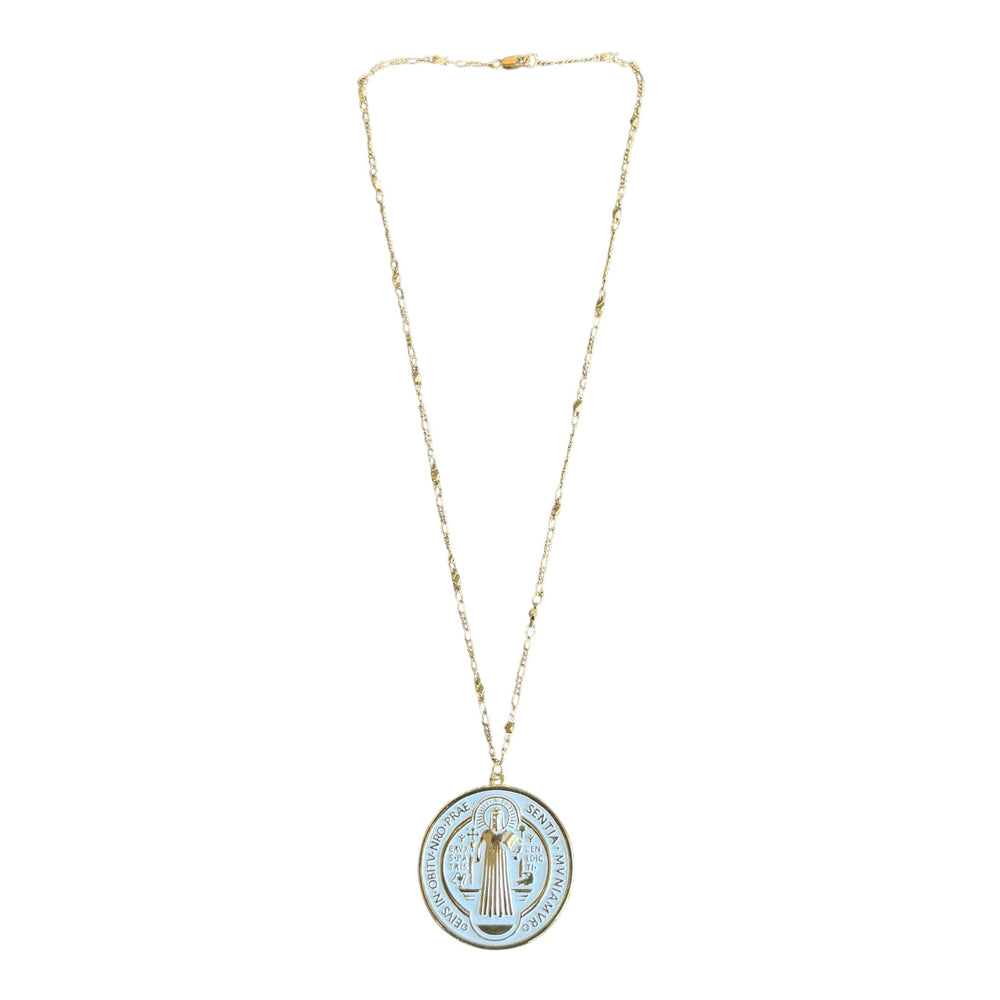 St. Benedict Medallion Necklace I