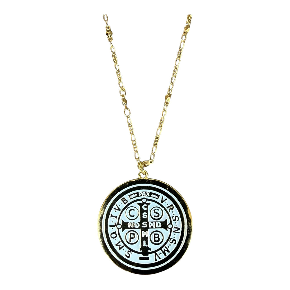 St. Benedict Medallion Necklace I