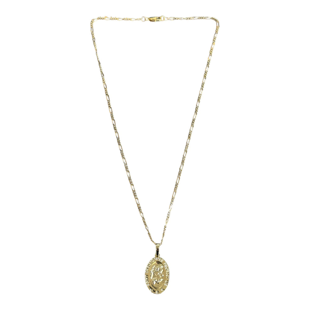 St. Christopher Medallion Necklace II