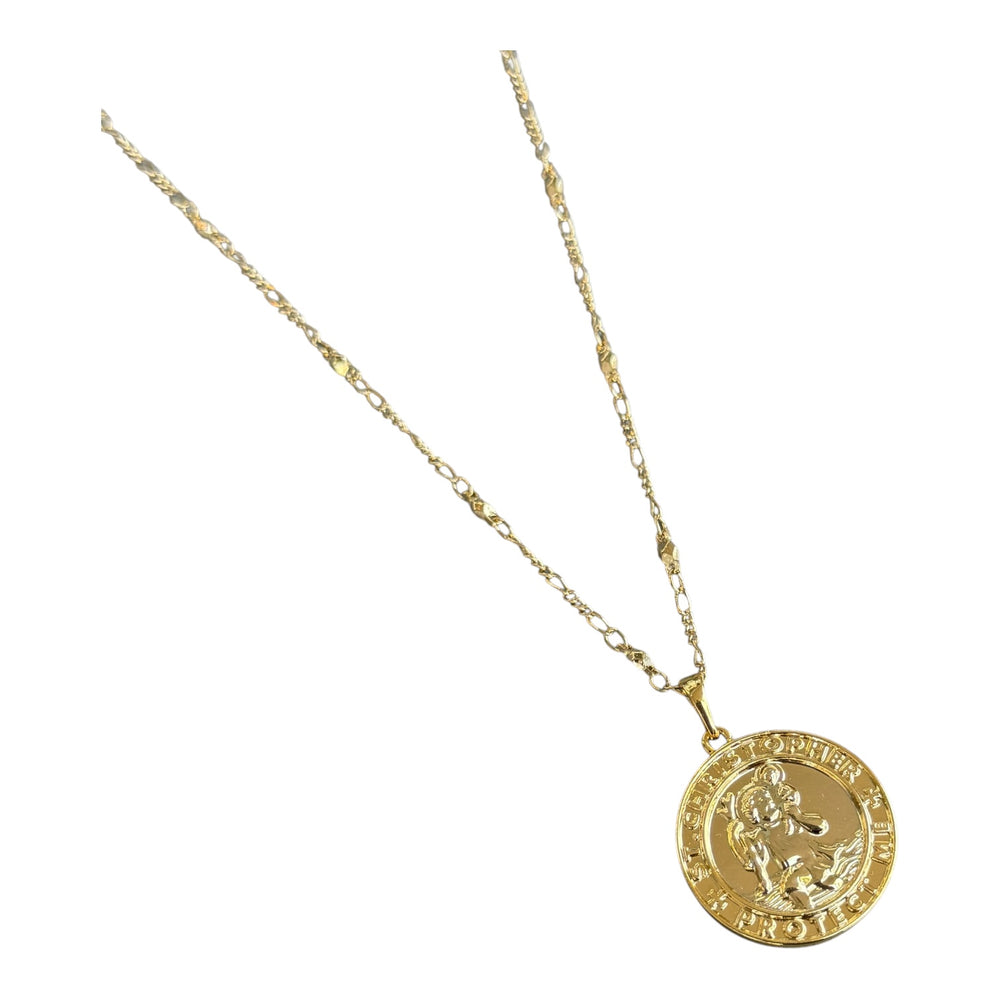 St. Christopher Medallion Necklace I