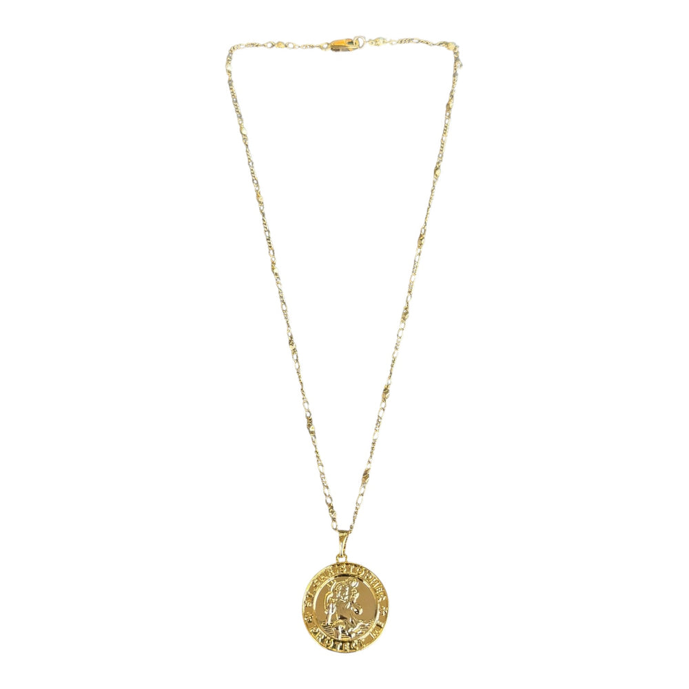 St. Christopher Medallion Necklace I
