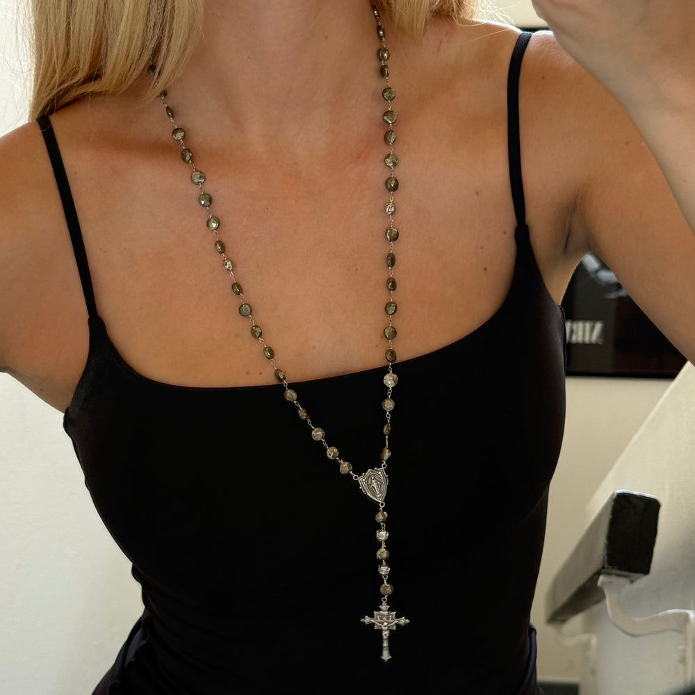 St. Paul Pyrite and Sterling Rosary