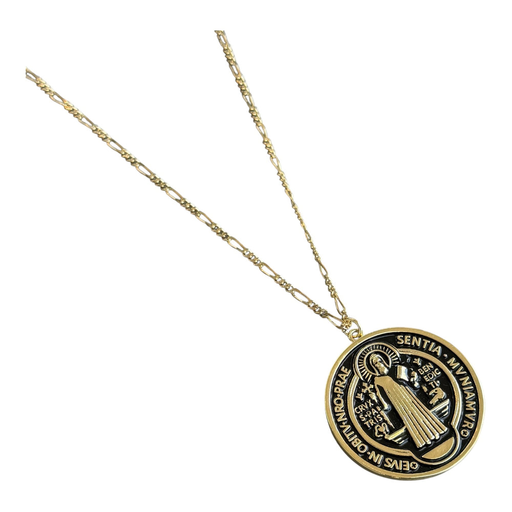 St. Benedict Medallion Necklace I