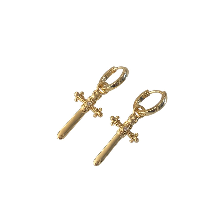 Veronica Cross Earrings