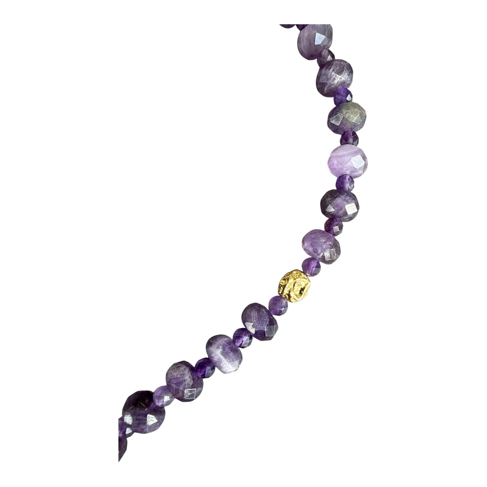 Reims Amethyst and Gold Rosary