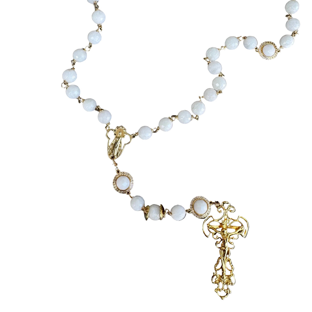 Bride of Grace Moonstone Rosary