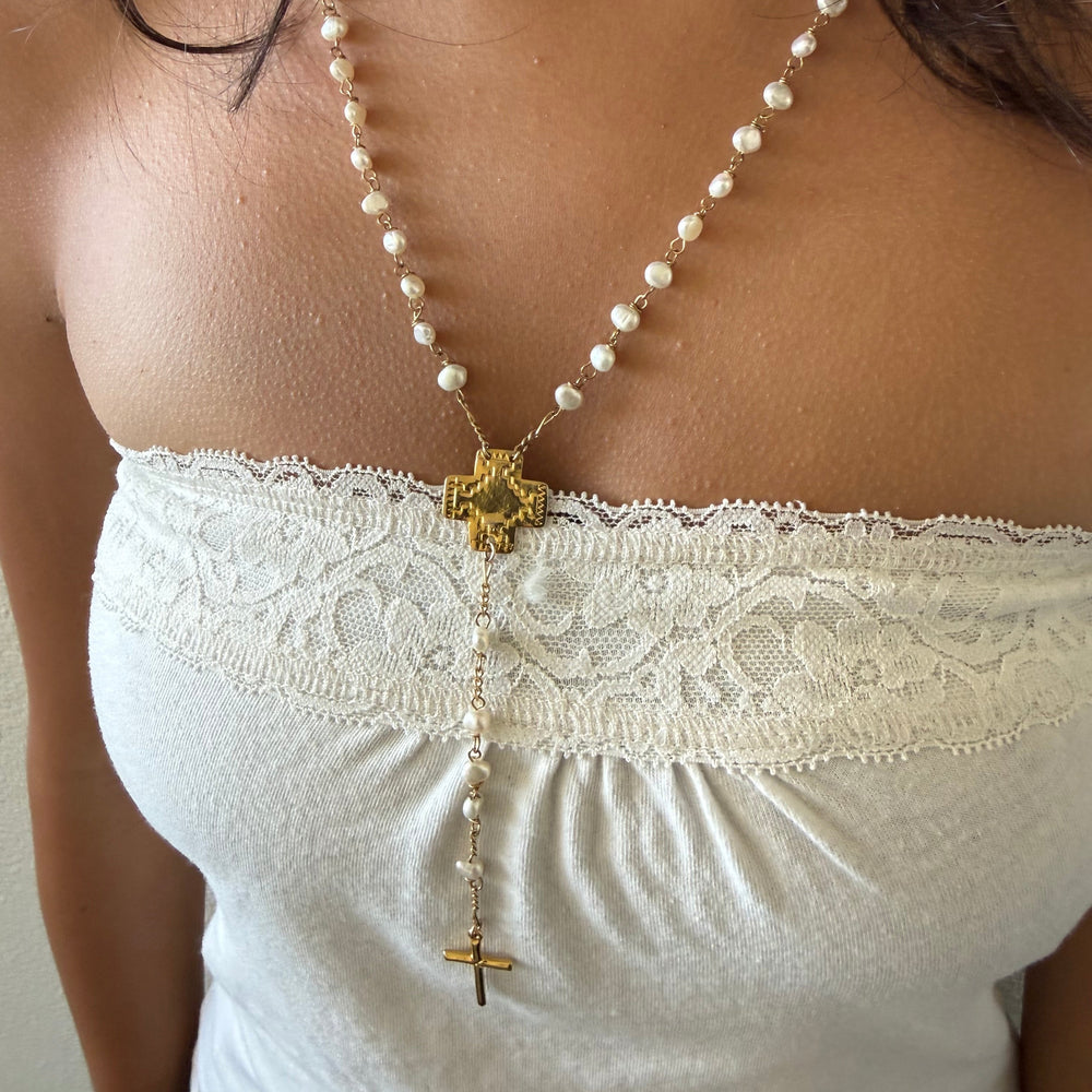 Bride of Grace Pearl Rosary
