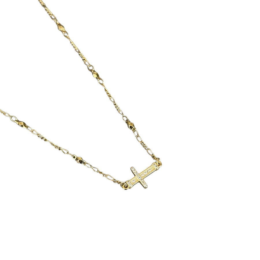 Erika Cross Chain Necklace