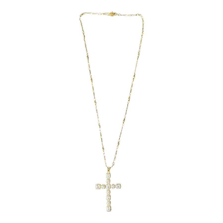 Iz Cross Necklace