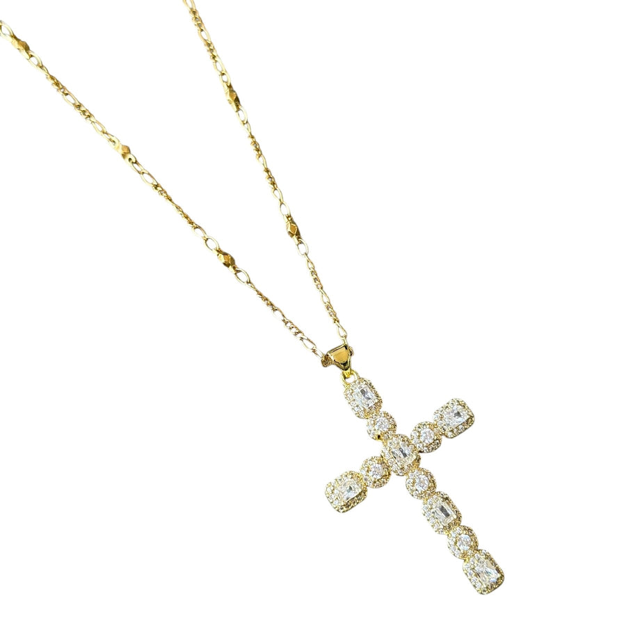 Iz Cross Necklace