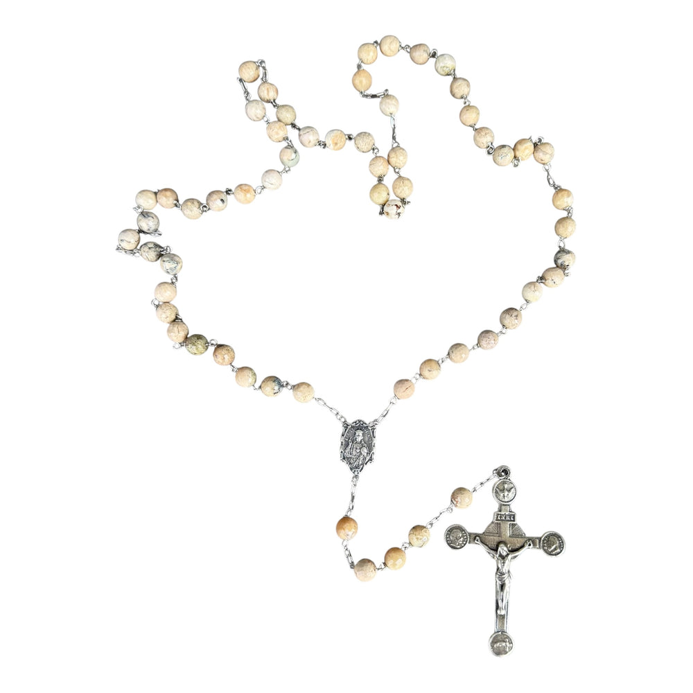 York Minster Jasper and Sterling Rosary