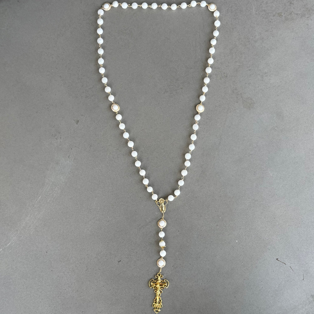 Bride of Grace Moonstone Rosary