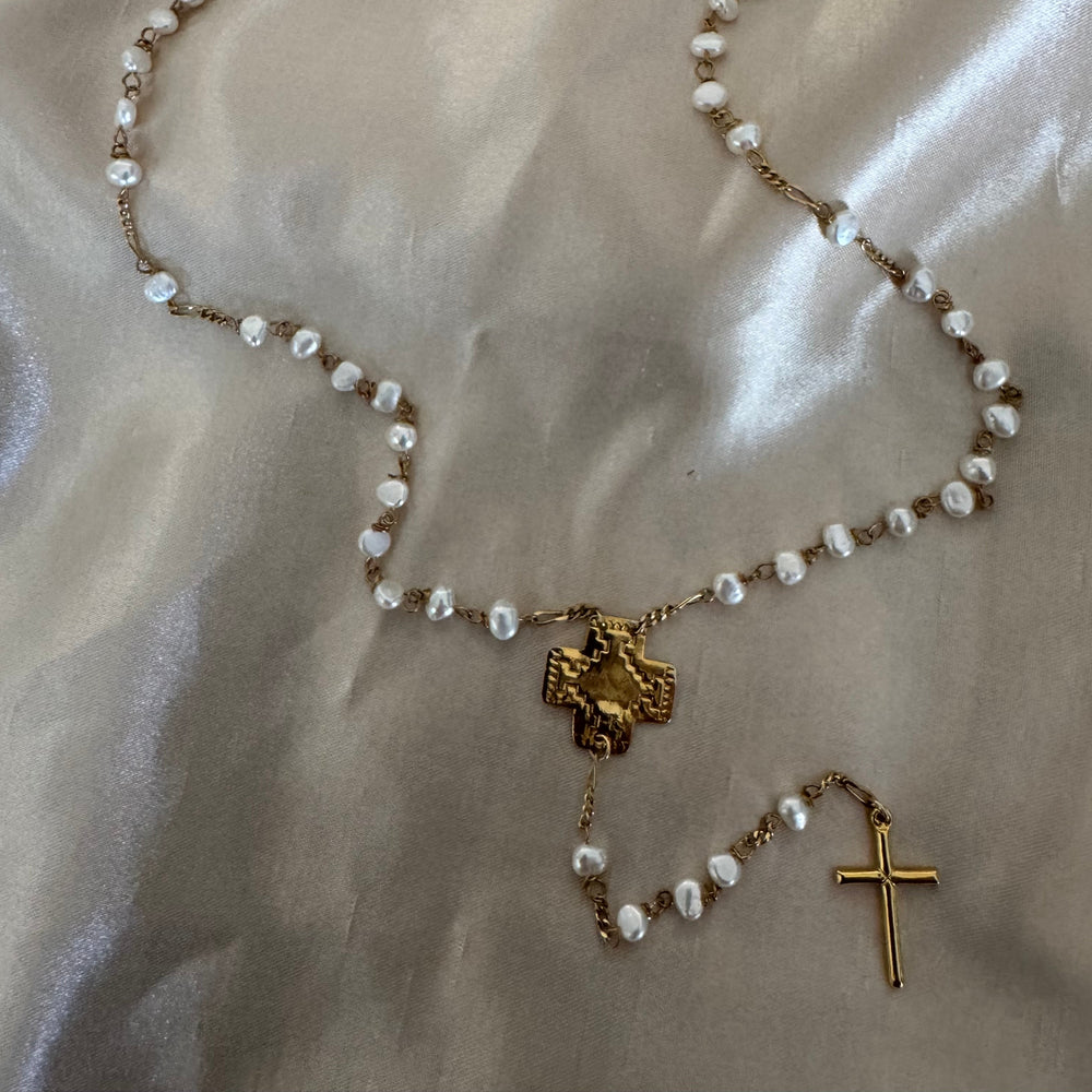Bride of Grace Pearl Rosary