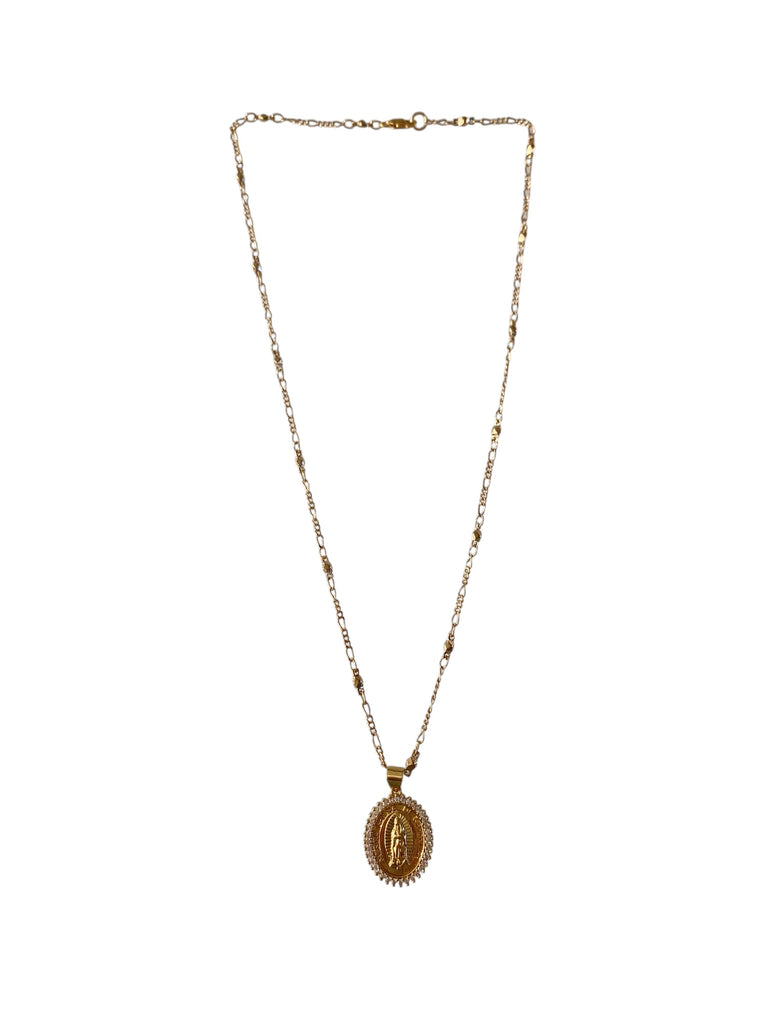 CZ Mary Necklace