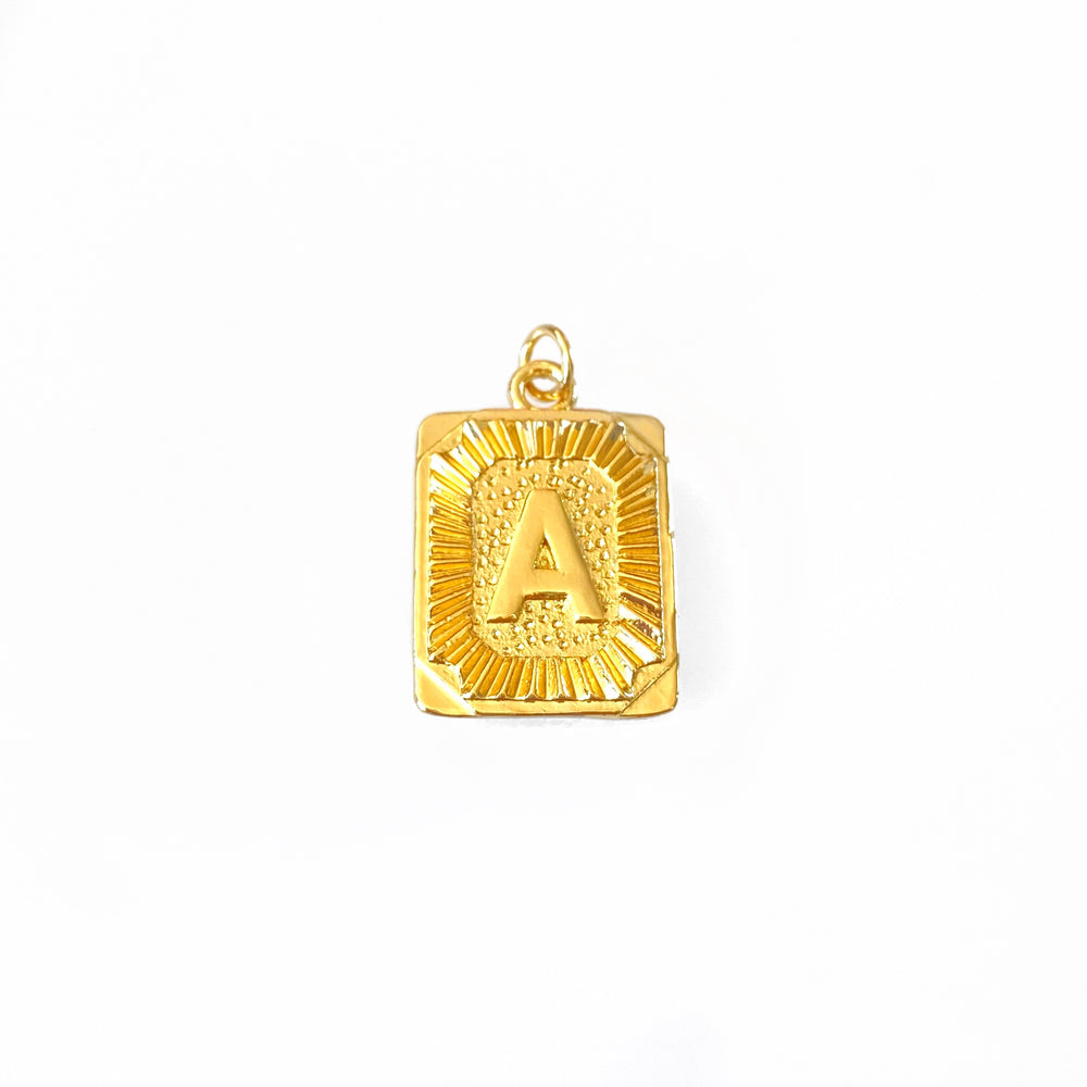 Collar inicial Isadore Pearl