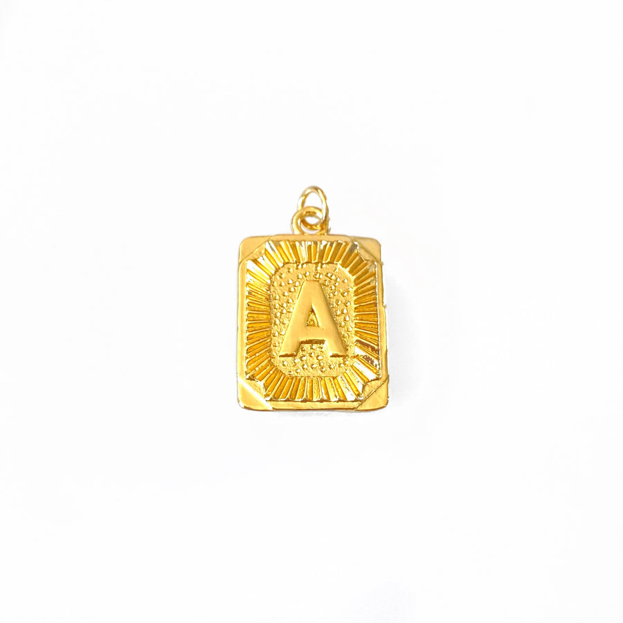 Collar inicial Isadore Pearl