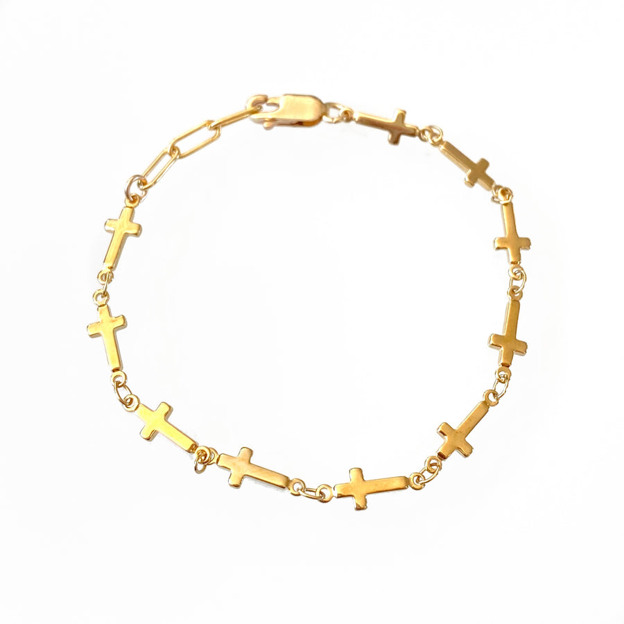Pulsera Cruz Mariana