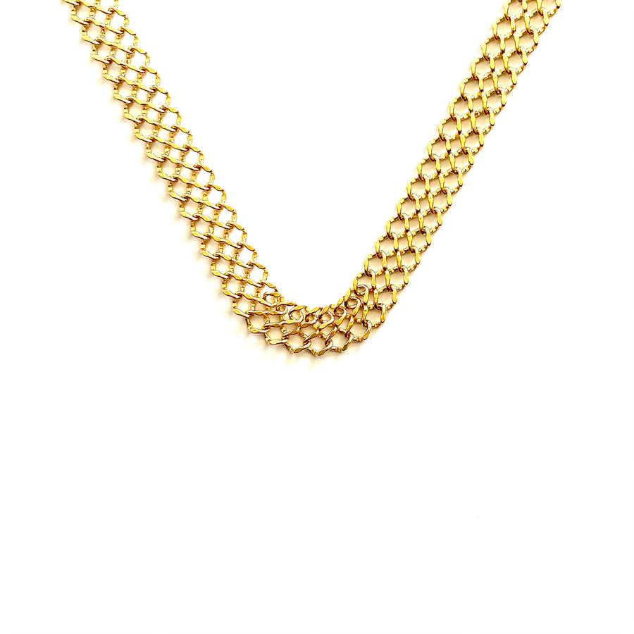 Collar de cadena de oro Encratia